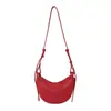 Bolso de Luna de Moda Bolso Silla Diseño Elegante de Nicho Bolso Cruzado Retro para Mujer Hombro Único Debajo del Brazo Bolso Pequeño de Moda para Dama