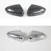 Adecuado para espejo retrovisor reflector de 21 imágenes moderno pieza decorativa modificada cubierta brillante de espejo trasero de reversa fibra de carbono galvanizado M