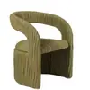 Sillón, silla de recepción y sala de juntas, lujo ligero estilo italiano, diseño minimalista moderno, sillón de club, sillón de diseñador creativo