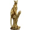 Artesanato de Resina Moderno Leopardo Transfronteiriço Ornamentos Sala de Estar Mesa Adega Estátua de Animal Decorações para Casa