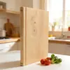 Tabla de cortar de cocina transfronteriza, Tabla de cortar de madera de acacia, Tabla de cortar con forma de libro, Adorno de madera, Tabla de cortar de madera maciza con forma de libro, Hecho a medida