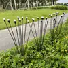 Lámpara de luciérnaga LED neumática impulsada por viento 6 8 Lámpara de pie de luciérnaga lámpara decorativa de paisaje para calle de parque exterior