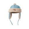 Gorro Lei Feng para bebé, otoño e invierno, nuevo, bonito y súper bonito, gorro cálido con protección para los oídos para niños y niñas, gorro Lei Feng