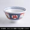 Vajilla tipo porcelana Ruoxuan estilo japonés tazón de melamina engrosado estilo japonés tazón para arroz con carne tazón para arroz con tapa para carne marinada tazón para sopa de ramen cuchara