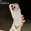 Funda tres en uno con tacto de piel apta para iPhone 18 Pro Max, funda de teléfono anticaídas en las cuatro esquinas, cubierta protectora magnética de alta transparencia para Apple 17