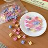 Accesorios para el cabello coreanos para niños, pinza para el cabello con forma de estrella de cinco puntas, mini pinza para flequillo esmerilado de dibujos animados, pinza para el cabello roto para bebés, pinza para el cabello para bebés, venta al por mayor