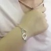 Pulsera de Accesorios con Colgante de Esposas Personalizado Estilo Coreano, Nueva, Simple, para Hombres y Mujeres, Joyería de Pulsera con Diseño de Moda Creativo