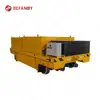 Batería de Almacenamiento Vagón de Riel Control Remoto Inalámbrico Personalizado Tractor Eléctrico Área de Fábrica Carga Tracción Pasiva Vagón de Riel