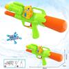 Aspersor Duplo Infantil Celebridade Cibernética Desenho Animado Dinossauro Pistola de Água Brinquedo Tubarão Puxar Pato Alimentador de Água Artefato de Luta com Água 1