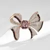 Temperamento Japonês e Coreano Broche de Laço Exquisito Moda de Nicho Feminina Elegante Alfinete Corsage Acessórios para Roupa de Terno Atacado