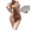 Lencería Sexy Estilo Antiguo Cheongsam 2025 Nuevo Gran Escala Ropa de Dormir Deseo Puro Tentación Uniforme Qqny Mujeres