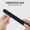 Herramientas para uñas placa de goma de doble cara para reparación de uñas tira de lijado bloque de tofu de alta elasticidad lima de placa de goma recta traje