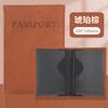 Portapasaportes de Viaje Anti-Magnético Rfid de PU Etiqueta para Equipaje Cubierta Protectora Multifuncional para Viajes de Negocios Portapasaportes Anti-Magnético Rfid