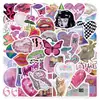 Pegatinas Colección Y2K Millennial Hot Girl, Funda de Teléfono Retro Dulce y Genial, Pegatinas Decorativas Impermeables para Maletas Venta al por Mayor