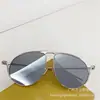 Óculos de Sol de Designer Luxuosos Masculinos e Femininos Estrelas Tendência Europeia e Americana Óculos de Sol Estilo Aviador Retrô Óculos de Moda 40180