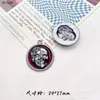 Estilo Punk Gótico Liga Metálica Pingente de Cruz Negra Brincos DIY Colar Chaveiro Acessórios para Pendurar em Bolsas