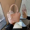 Bolso de Hombro de Moda Coreana Simple Casual Nuevo para Viajar Diseño de Nicho Trendy Versátil Bolso Cruzado Tipo Cubo