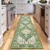Alfombrilla de Entrada Estilo Étnico Estilo Retro de Alta Venta Transfronteriza Amazon Temu, Alfombra de Pasillo Resistente a Manchas y al Desgaste