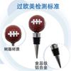 Tapón de Vino para Rugby Golf Vino Tinto Sellado al Vacío Forma Única Tapón de Champán