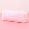 Bolsa de Maquillaje Portátil para Viaje Versión Coreana Estudiante Gran Capacidad Peluche Estuche para Lápices Girly Celebridad de Internet Bolsa de Almacenamiento Portátil para Otoño e Invierno