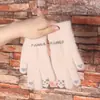 Guantes de felpa otoño e invierno guantes táctiles guantes de punto cálidos jacquard de dedo adulto lindos de dedo