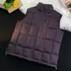 Nuevo Chaleco de Algodón de Alta Calidad con Cuello Alto a Bloques para Pareja, Chaqueta sin Mangas con Forro de Grafeno, Otoño/Invierno 2026