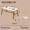 Mesa de Comedor para Uso Doméstico, Apartamento Pequeño, Sala de Estar, Mesa de Comedor Rectangular, Mesa de Comedor para Casa de Alquiler, Mesa y Sillas de Comedor Sencillas para Uso Comercial