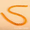 Direto da fábrica Cristal seis caracteres mantras escritura quente gravação semiacabado contas soltas contas com miçangas feitas à mão acessórios para joias DIY