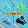 Cuchara Desechable Plástico Empaquetada Individualmente Cuchara de Postre Empaquetada Para Llevar Cuchara Dulce Cuchara para Polvo de Hielo Cuchara de Cristal