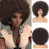 Explosão de cabelo AFRO transfronteiriça Peruca de cabeça Afro Africana Cor de performance Fãs Bola Engraçado Engraçado Vestido