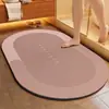 Alfombrilla Absorbente de Barro de Diatomeas Transfronteriza Alfombrilla de Piso para Baño Puerta de Baño Antideslizante Secado Rápido Alfombrilla para Pies Alfombrilla para Entrada