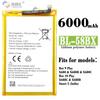 Adecuado para transmisión X680/Hot 9 Play/Smart 5 batería de teléfono móvil BL-58BX placa de carga 6000mah