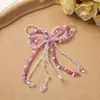 Verão dopamina fada franja estrela laço diy feito à mão miçangas adorno de cabeça acessórios de cabelo brincos material atacado