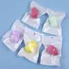 Esponja de belleza transfronteriza, borla de cojín de aire empaquetada individualmente, doble uso para húmedo y seco, esponja de maquillaje con forma de calabaza y lágrima, huevo de belleza