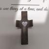 Explosiones Transfronterizas Nogal Negro Haya Madera Maciza Pulgar Mano Cruz Dedo Americano Iglesia Pascua Madera