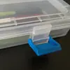 Caixa de canetas guache atacado de fábrica caixa de pincéis de papelaria alta transparente caixa de canetas aquarela crua caixa de canetas para pintura a óleo