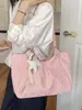 Bolso Tote Estilo Coreano de Moda Artístico de Lunares Estilo Universitario para Mujer 2026 Nueva Moda Personalizado Gran Capacidad Bolso de Hombro