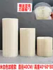Mesa de Postres Plegable Roja para Bodas Decoraciones Columnas Romanas Soporte de Columna Exhibición de Ventana de Boda Columnas Decorativas de Papel Plegable