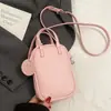 Bolso para Mujer, Mini Bolso Cruzado Estilo Fresco Pequeño, Nuevo 2026 Moda de Tendencia Popular Color Caramelo Bolsa para Teléfono