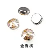 Cristal de Satélite de Venta Caliente, Cuatro Garras con Pedrería, Redondo con Agujeros, Estilo Cosido a Mano, Accesorios DIY para Ropa y Bolsos