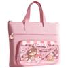 Bolsa de Tutor para Estudiantes de Primaria Bolsa para Archivos A4 Bolsa con Cremallera de Mano Bolsa de Tutor Linda Bolsa de Arte de Verano para Estudiantes de Secundaria