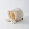 Gorro para Bebé para Otoño e Invierno, Elegante Gorro de Pescador con Encaje para Bebé Niña, Sombrero de Sol Vintage de Lunares para Bebé Princesa