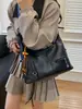 Bolsas de Designer de Nicho para Mulheres, Grande Capacidade, Nova Bolsa de Ombro/Axila Retrô Outono/Inverno 2025, Bolsa de Mão Casual para o Dia a Dia