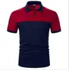 Camisa Polo Nueva de Manga Corta para Hombre Transfronteriza con Solapa Estampada en 3D y Transpirable, Moda Casual