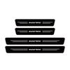 Explosiones transfronterizas son adecuadas para umbral de puerta de maletero de coche Honda Freed CR-Z Type R con textura de fibra de carbono y cuero