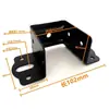 Bisagra de Cama Engrosada Soporte de Cama en Forma de U Soporte de Viga de Cama de Madera Maciza Gancho para Cama Hebilla de Accesorios Soporte Fijo para Tablero de Cama