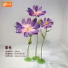Tienda de flores de papel gigantes a gran escala Meichen decoración de boda accesorios de boda diseño de ventana productos de flores de papel falsas hechas a mano