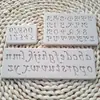 Nuevo juego de 3 piezas de alfabeto digital, molde de silicona para pastel de azúcar, molde de arcilla ultraligero, herramientas para hornear DIY, venta al por mayor