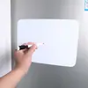 Pegatina para refrigerador tablero de mensajes etiqueta borrable pegatina para azulejo nota pegatina personalizada creativa pizarra blanca post-it sticker
