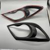 Adecuado para 2005-2011 Vigo Cubierta de Faro Cromado Hilux Vigo Cubierta de Faro Negra Protección